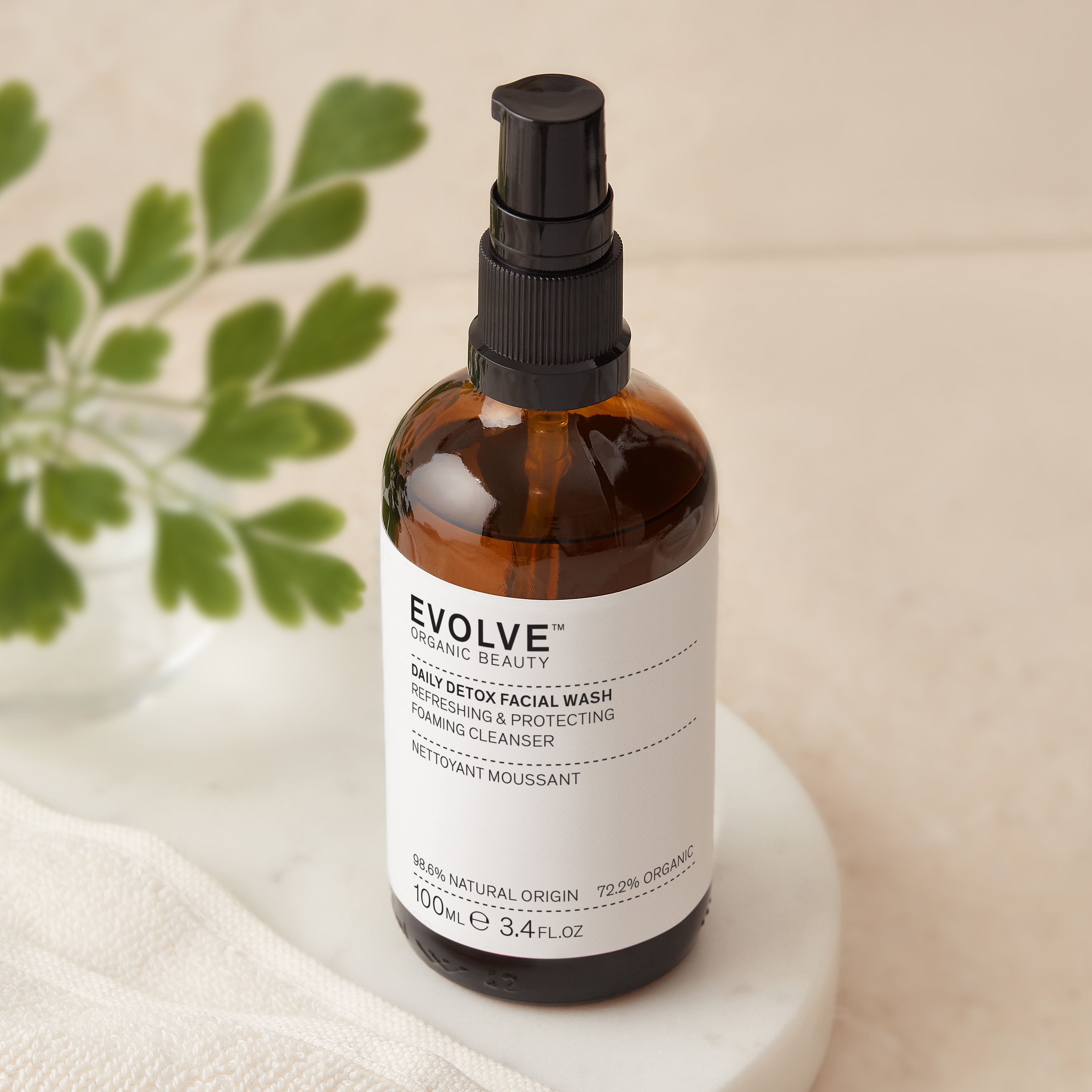 EVOLVE Detoxikační čisticí gel na obličej